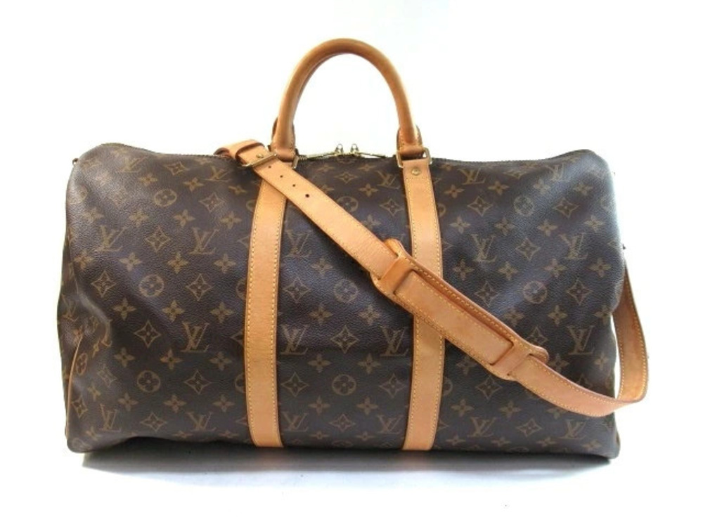 LOUIS VUITTON Bag Keepall Bandouliere Boston Monogram